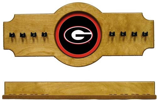 Georgia Bulldogs 2-Piece Hanging Cue Rack