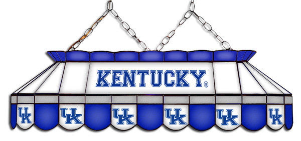 Kentucky Wildcats Stained Glass Pool Table Light