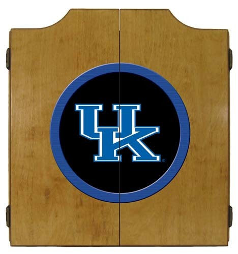 Kentucky Wildcats Dartboard Cabinet