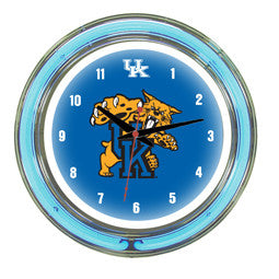 Kentucky Wildcats 14" Neon Clock
