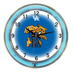 Kentucky Wildcats 18" Neon Clock