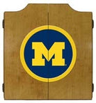 Michigan Wolverines Dartboard Cabinet