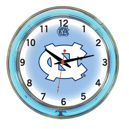 North Carolina Tar Heels 18" Neon Clock