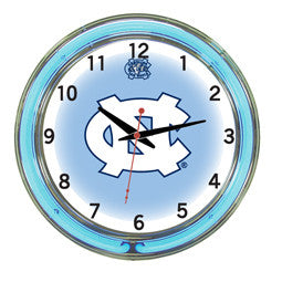 North Carolina Tar Heels 18" Neon Clock