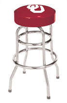 Oklahoma Sooners Chrome Barstool