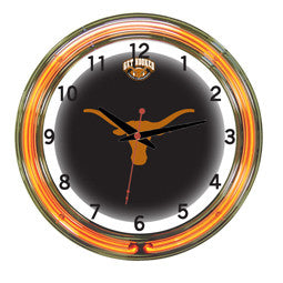 Texas Longhorns 18" Neon Clock