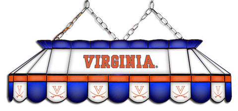 Virginia Cavaliers Stained Glass Pool Table Light