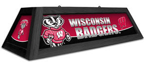 Wisconsin Badgers 42" Pool Table Light