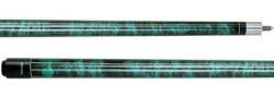 Action Value 10 Green Custom Pool Cue