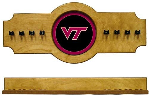 Virginia Tech Hokies 2-Piece Hanging Cue Rack
