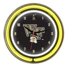 Wake Forest Demon Deacons 14" Neon Clock