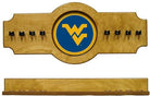 West Virginia Mountaineers 2-Piece Hanging Cue Rack