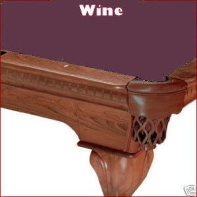 9' Proline Classic 303T Teflon Pool Table Felt - Wine