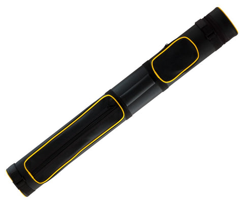 Action ACP22 YELLOW 2Bx2S Black/Yellow Billiards Pool Cue Stick Case
