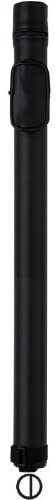 Action ACRND 1x2 Round Hard Cue Case - Black