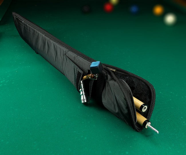 Action ACSC04 1Bx2S Black Billiards Pool Cue Stick Case - coolpooltables.com
