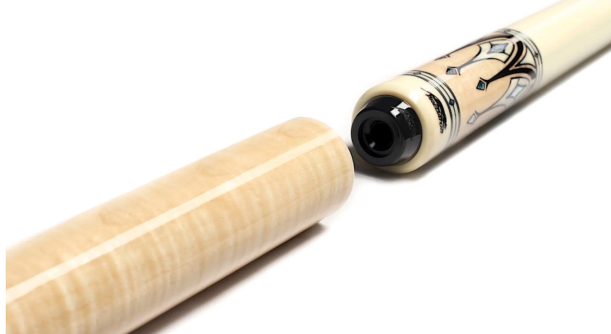 Predator QR-2 Quick Release 8 Inch Pool Cue Extension - Curly Maple ...