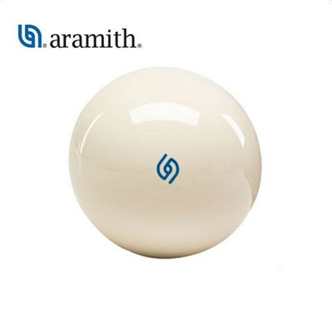 NEW Genuine Aramith Blue Logo Cue Ball - 2 1/4" - Regulation Size & Weight