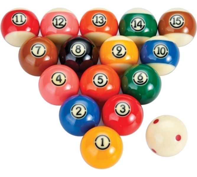 Aramith Pro Cup TV Tournament Pool Balls Set – coolpooltables.com