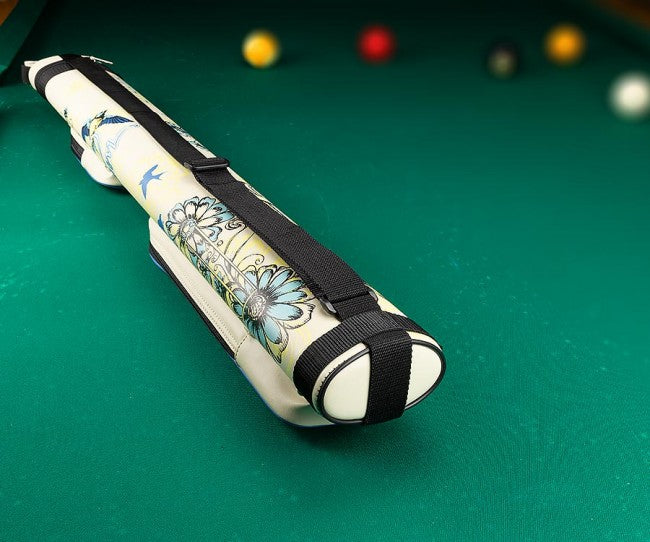 Athena ATHC10 2Bx2S Cream Billiards Pool Cue Stick Case - coolpooltables.com