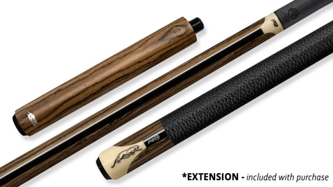Predator P3 Bocote Leather Wrap Billiards Pool Cue Stick (Butt only)