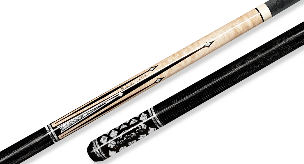 Predator 8-2 Charu Panthera Pool Cue w/ Leather Wrap - BUTT ONLY