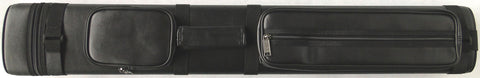 J&J C24R 2Bx4S Black Billiards Pool Cue Stick Case