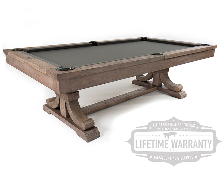 Presidential Carmel Pool Table - coolpooltables.com