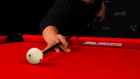 Predator Arcadia Select (9 ft, Red) Worsted Blend Pool Table Cloth