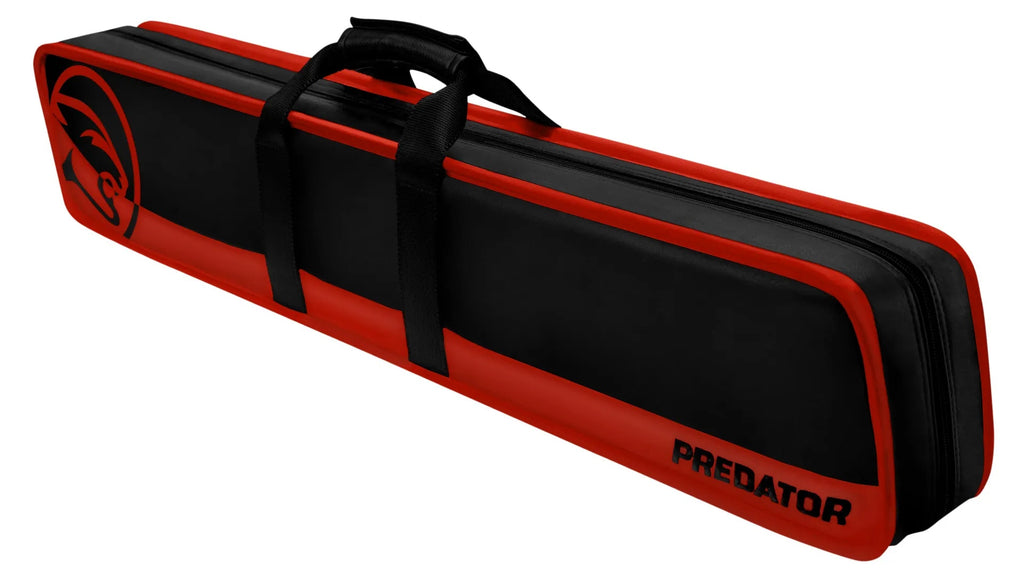 Predator C PRE ROAD 2B4S DA BLK/RED H 2Bx4S Red and Black Billiards Pool Cue Stick Case