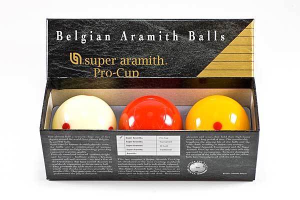 NEW Aramith Carom Super Pro Cup Set - 61.5mm 2 3/8  Belgian Balls - SHIPS FAST