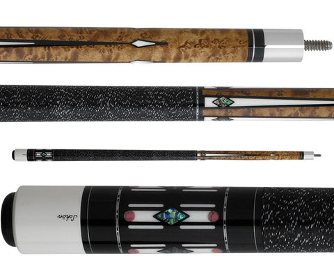 Schon CX85 58 in. Billiards Pool Cue Stick + Free Soft Case Included