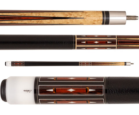 Schon CX98 58 in. Billiards Pool Cue Stick + Free Soft Case Included