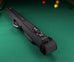 Elite ECA22 2Bx2S Black Billiards Pool Cue Stick Case