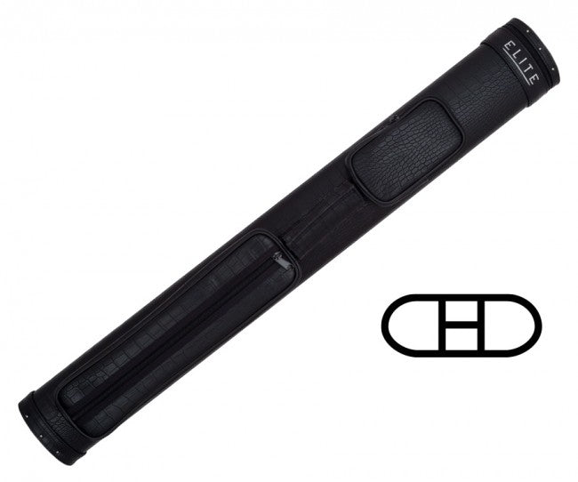 Elite 2x2 Black ECGT22 Pool Cue Case
