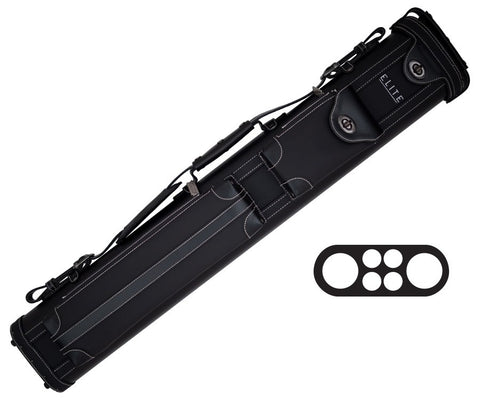 Elite ECV24 BLACK 2Bx4S Billiards Pool Cue Stick Case