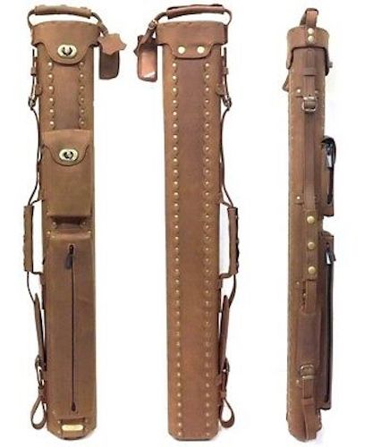 InStroke ISB23 2Bx3S Brown Billiards Pool Cue Stick Case