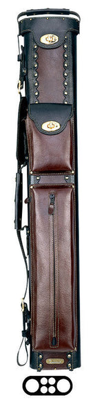 InStroke 2x4 Black & Brown ISC24 Cowboy Pool Cue Case