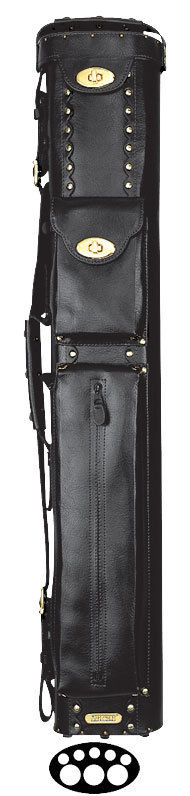 InStroke 3x5 Black ISC35 Cowboy Pool Cue Case