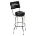 Jack Daniel’s Old No. 7 Chrome Plated Swivel Bar Stool JD-32200