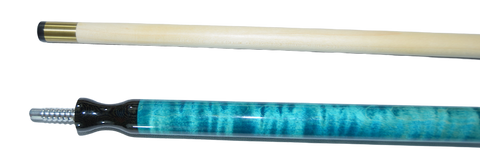 Jacoby Jumper Jump Pool Cue Stick 9 oz - Turquoise Stain