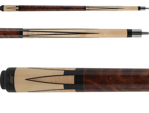 Joss JOS53 58 in. Billiards Pool Cue Stick + Free Hard Case Included