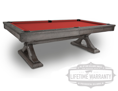 Presidential Kariba Pool Table - coolpooltables.com