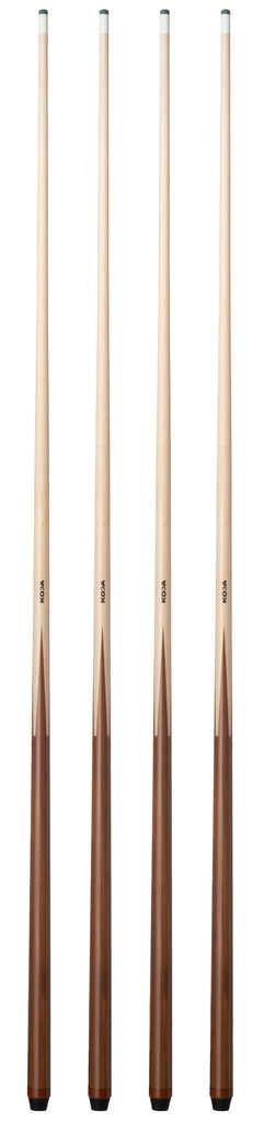 KODA KP4P 4-PACK One-Piece House Cues (18, 19, 20 and 21 oz)