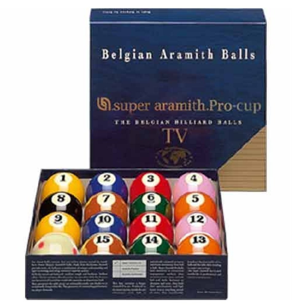 Super Aramith Tv Pro-Cup Pool Ball Set