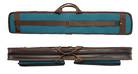 LZDU35BL Lucasi Duo Soft Case 3 Butt 5 Shaft Blue/Brown