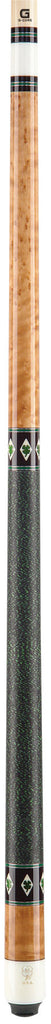 McDermott M72A-G03 58 in. Billiards Pool Cue Stick + Free Soft Case Included