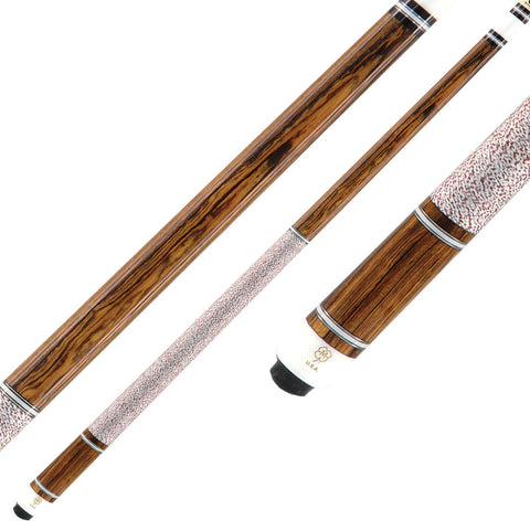McDermott G224 58 in. Billiards Pool Cue Stick + Free Soft Case Included