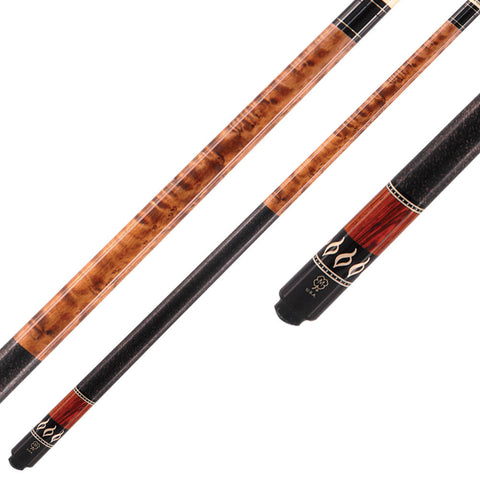McDermott MCDG-307 58 in. Billiards Pool Cue Stick + Free Soft Case Included