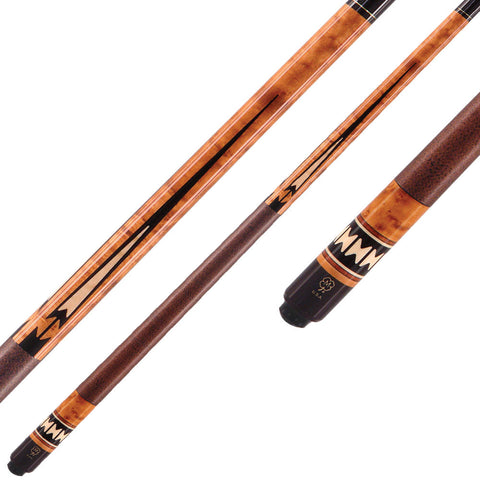 McDermott MCDG-403 58 in. Billiards Pool Cue Stick + Free Soft Case Included